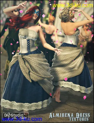 3D打印模型Almirena Dress Textures的图片