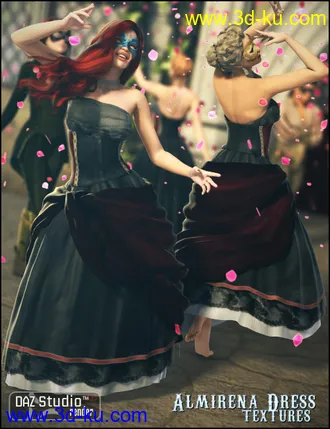 3D打印模型Almirena Dress Textures的图片