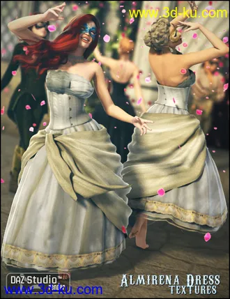 3D打印模型Almirena Dress Textures的图片