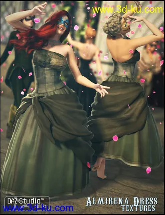 3D打印模型Almirena Dress Textures的图片