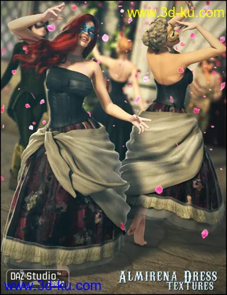 3D打印模型Almirena Dress Textures的图片