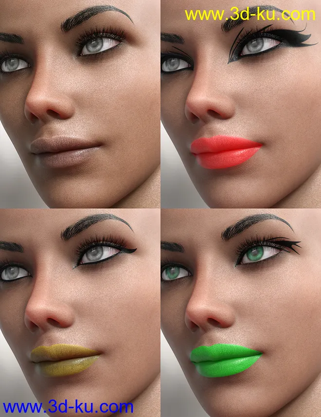 Althaea for Genesis 8 Female模型的图片5