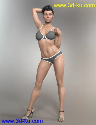 3D打印模型Althaea for Genesis 8 Female的图片