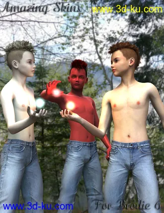 3D打印模型Amazing Skins for Belle 6 And Brodie 6 Bundle的图片