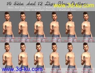 3D打印模型Amazing Skins for Belle 6 And Brodie 6 Bundle的图片