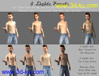 Amazing Skins for Belle 6 And Brodie 6 Bundle模型的图片9