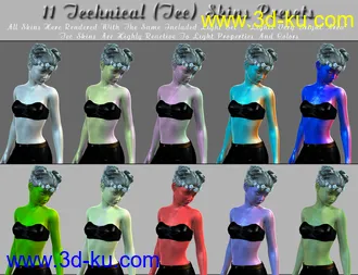 Amazing Skins for Belle 6 And Brodie 6 Bundle模型的图片18