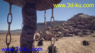 Ancient Grounds and 40 Poses for Genesis 8 and Warrior Couple模型的图片8