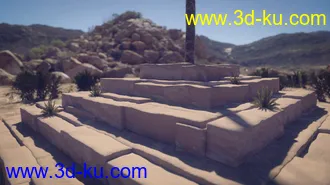 Ancient Grounds and 40 Poses for Genesis 8 and Warrior Couple模型的图片9