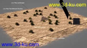 Ancient Grounds and 40 Poses for Genesis 8 and Warrior Couple模型的图片20