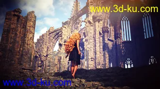 Ancient Legends - Gothic Cathedral Ruins模型的图片5