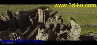 3D打印模型Ancient Legends - Gothic Cathedral Ruins的图片