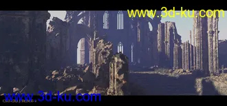 Ancient Legends - Gothic Cathedral Ruins模型的图片10