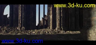 Ancient Legends - Gothic Cathedral Ruins模型的图片12