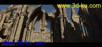 Ancient Legends - Gothic Cathedral Ruins模型的图片16