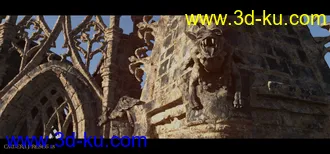 Ancient Legends - Gothic Cathedral Ruins模型的图片20