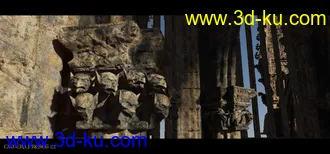 Ancient Legends - Gothic Cathedral Ruins模型的图片24