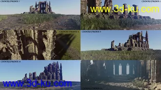 Ancient Legends - Gothic Cathedral Ruins模型的图片27