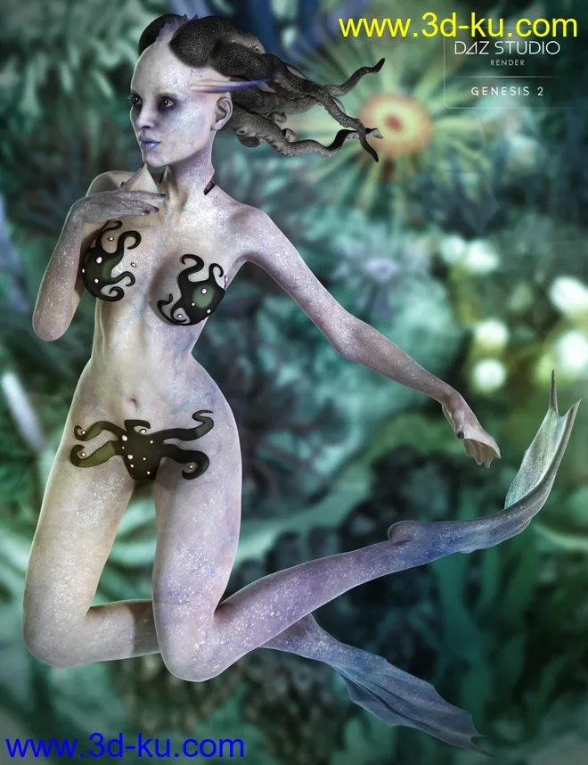 Anemone for Genesis 2 Female(s)模型的图片8