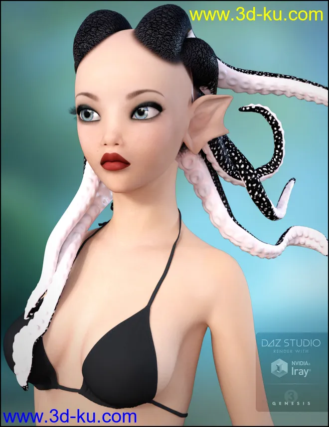 Anemone Hair Textures模型的图片2