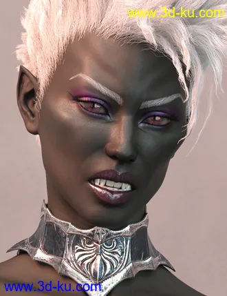 3D打印模型Angel HD and Her Dark Alter Ego for Genesis 8 Female的图片