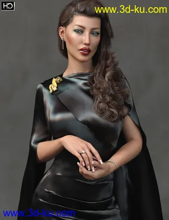 3D打印模型Angel HD and Her Dark Alter Ego for Genesis 8 Female的图片