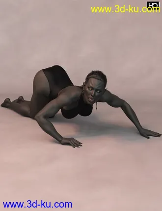 3D打印模型Angel HD and Her Dark Alter Ego for Genesis 8 Female的图片