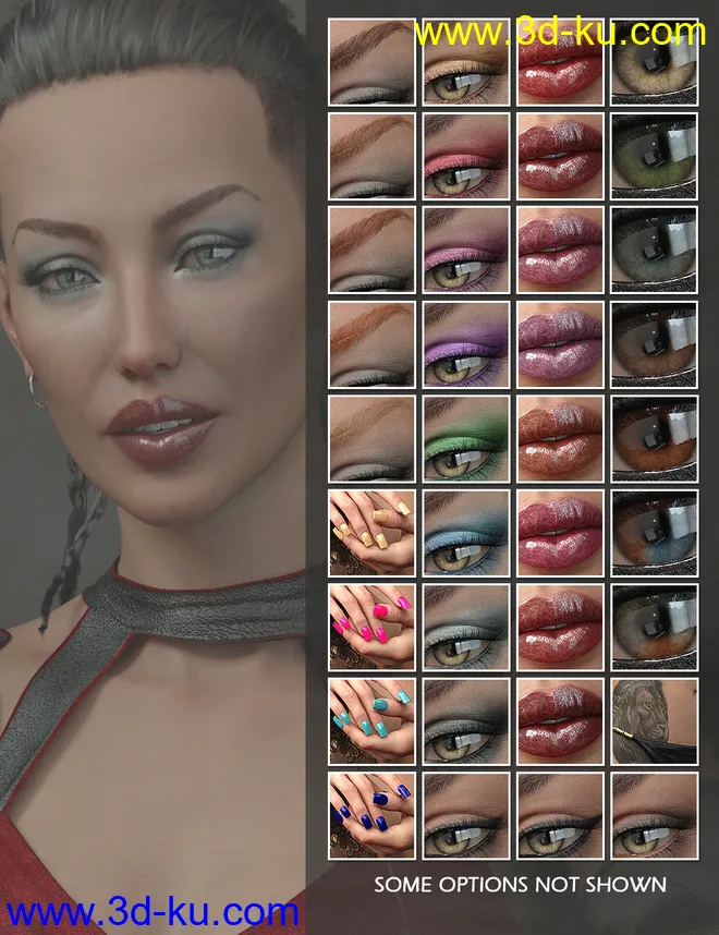 Angel HD and Her Dark Alter Ego for Genesis 8 Female模型的图片17