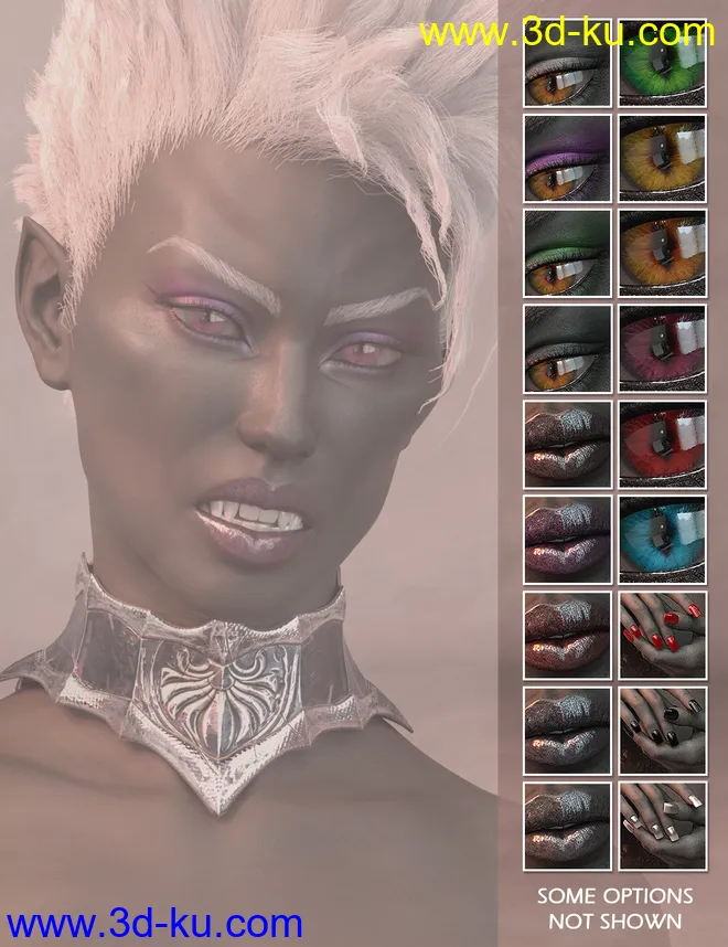 Angel HD and Her Dark Alter Ego for Genesis 8 Female模型的图片18