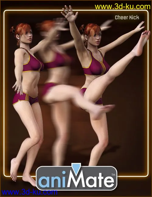 aniMate Cheerleading Pack模型的图片1