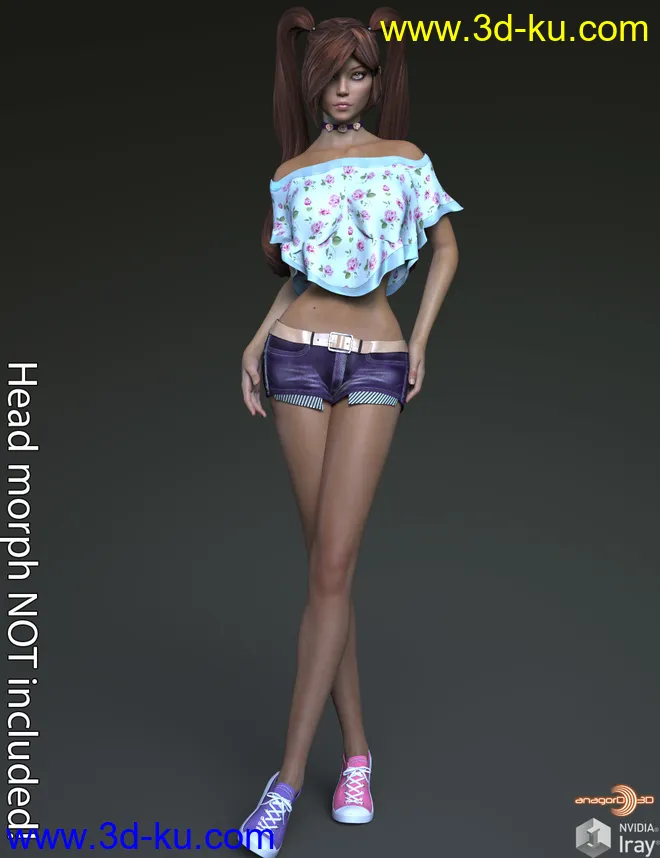 Anime Body Morphs for G8F Vol 3模型的图片1