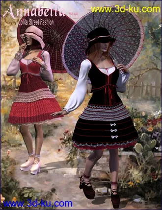 3D打印模型Annabella Fantasy Clothes的图片