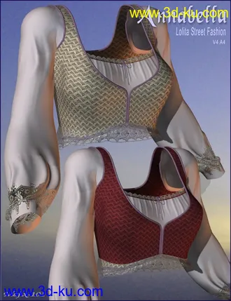 3D打印模型Annabella Fantasy Clothes的图片