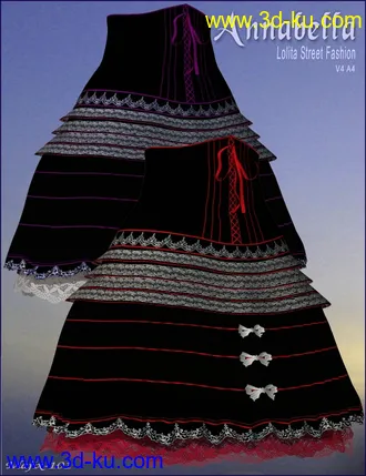 3D打印模型Annabella Fantasy Clothes的图片