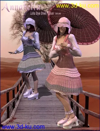 3D打印模型Annabella Fantasy Clothes的图片