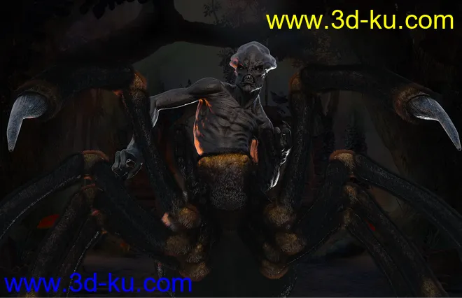 Arachnophobia Textures for Spiderfolk模型的图片2
