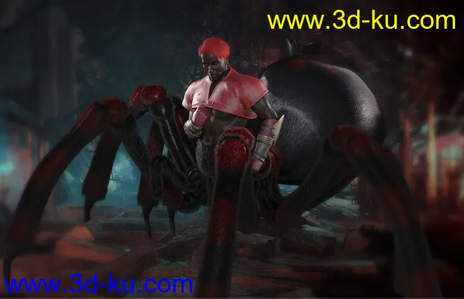 Arachnophobia Textures for Spiderfolk模型的图片3