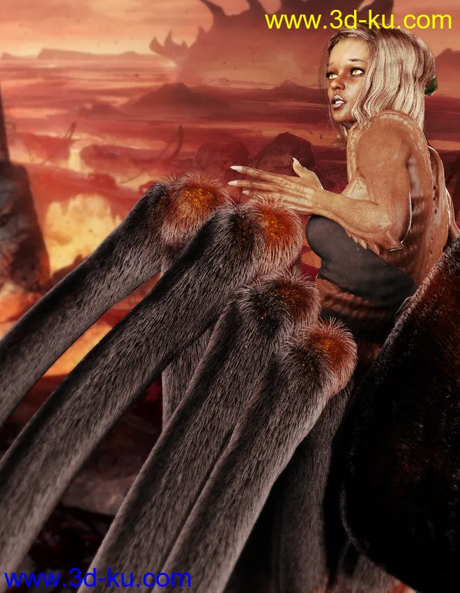 Arachnophobia Textures for Spiderfolk模型的图片5