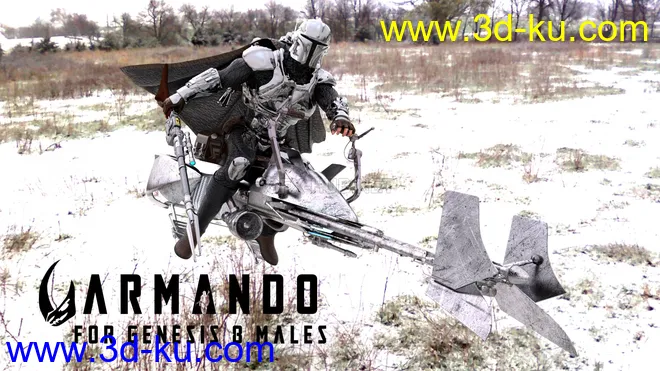 Armando For Genesis 8 Males -This Is The Way模型的图片1