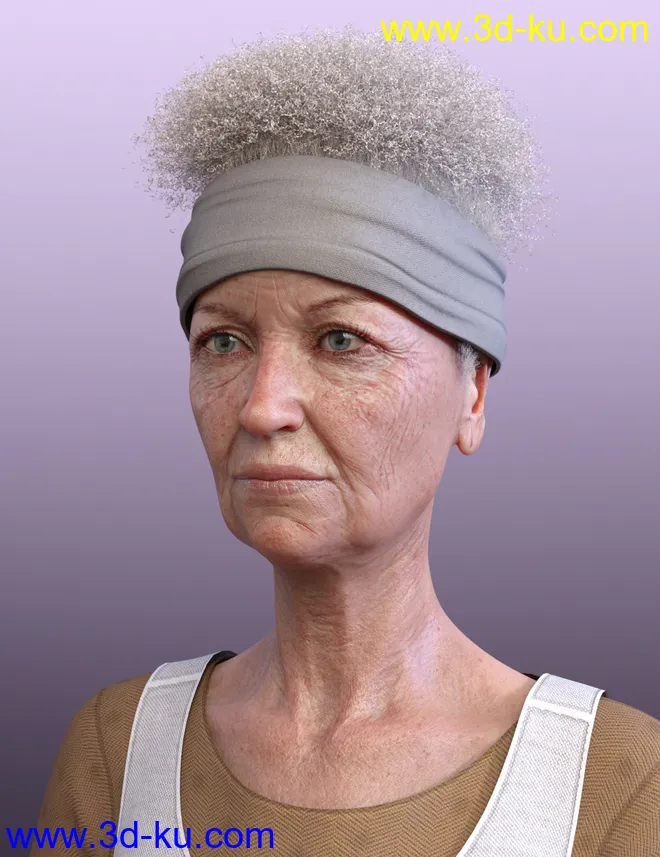 Artisan Hair for Genesis 8 Females模型的图片4