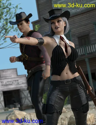 3D打印模型Ashe for Honni 8 and Genesis 8 Female的图片