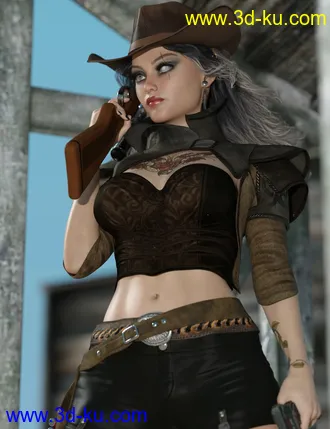 3D打印模型Ashe for Honni 8 and Genesis 8 Female的图片