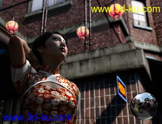 3D打印模型Asian District HDRI的图片