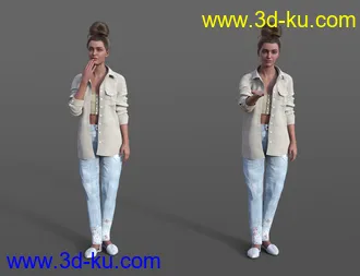3D打印模型ASL Animations for Genesis 8.1 Female and Victoria 8.1的图片