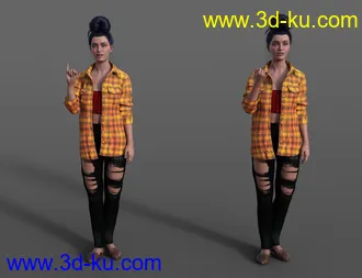 3D打印模型ASL Animations for Genesis 8.1 Female and Victoria 8.1的图片