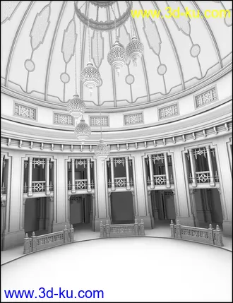 3D打印模型Aslan Court 2的图片