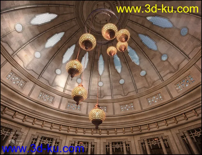 Aslan Court 2 Iray Addon模型的图片2