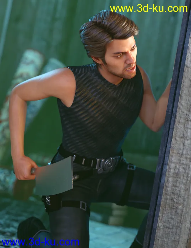 Assassins of the Souk Poses for Genesis 8模型的图片6