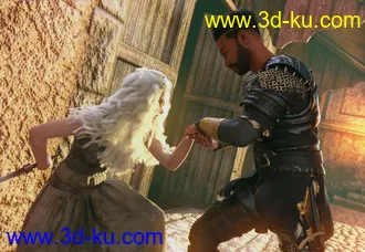 3D打印模型Assassins of the Souk Poses for Genesis 8的图片