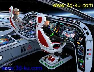 3D打印模型Astromaster Cockpit的图片
